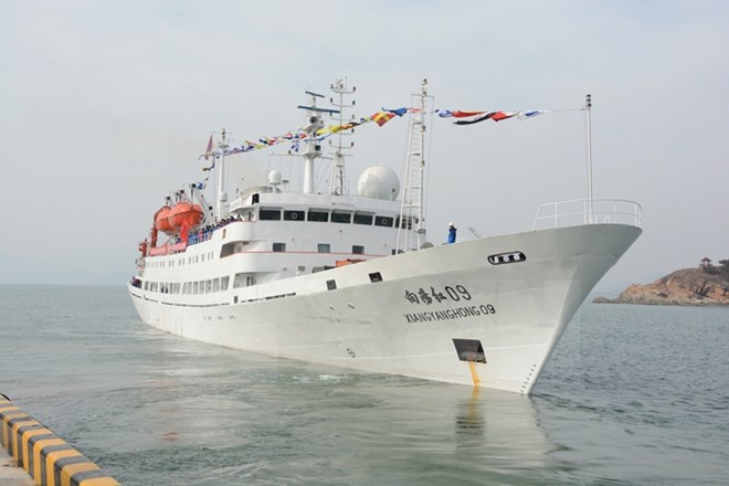Trung Quốc thử nghiệm tàu lặn Giao Long trước khi thám hiểm Biển Đông