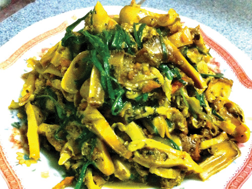 trai xao nghe