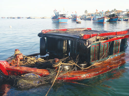 tràn dầu