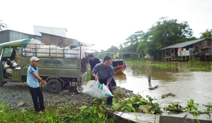 vận chuyển cá giống
