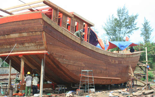 vay vốn đóng tàu