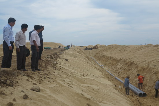 vùng nuôi tôm ứng dụng công nghệ cao Phù Cát