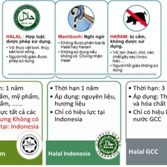 Chứng chỉ HALAL chìa khóa tiếp cận thị trường tiêu dùng hồi giáo