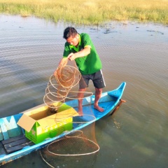 Phát triển mô hình nuôi tôm quảng canh cải tiến bền vững