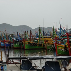 Hai tàu cá Bình Định chìm trên đường tránh trú bão, 26 ngư dân mất tích