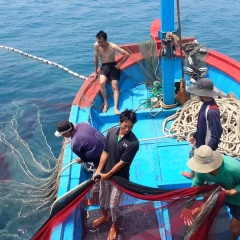 Nghề biển ngày một gian truân