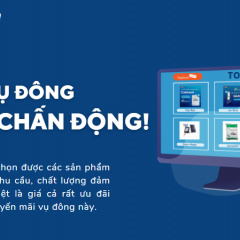 6 chương trình giảm giá cho vụ tôm cuối năm