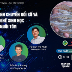 Hội thảo: Đẩy mạnh chuyển đổi số và công nghệ sinh học trong nuôi tôm