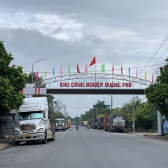 Quảng Ngãi: Tạm dừng hoạt động toàn bộ công ty thủy sản ở Khu công nghiệp Quảng Phú