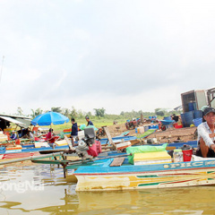 Vào mùa con nước "quay"