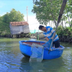 Nuôi xen Tôm - Cua - Cá quảng canh cải tiến, quanh năm rủng rỉnh bạc triệu