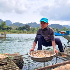 Nhiều người trở thành triệu phú khi nuôi cá giữa lòng di sản Phong Nha – Kẻ Bàng