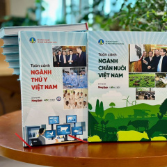 Bộ sách về ngành thủy sản, thú y, chăn nuôi Việt Nam