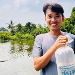 Đồng Nai: Bí quyết “chuyển giới” tôm càng xanh giúp anh nông dân thu 5 tỷ đồng mỗi năm