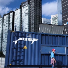 nuôi tôm trong container