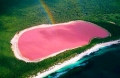 Kỳ lạ hồ nước màu hồng ở Úc