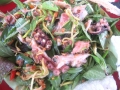 Mực phủ trộn xoài xanh