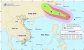 Bão Dujuan cách đảo Đài Loan 550km về phía Đông Đông Nam