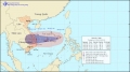 Bão số 7 cách bờ biển Quãng Ngãi- Phú Yên 830km
