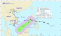 Bão số 5 áp sát ven biển Quảng Ninh - Nam Định - Hải Phòng