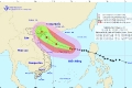 Bão số 7 còn cách quần đảo Hoàng Sa khoảng 260km về phía Đông