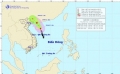 Cơn bão số 1: Tâm bão sức gió mạnh cấp 9