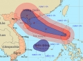 Trưa nay siêu bão Utor vào biển Đông