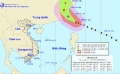 Siêu bão NEPARTAK trên vùng biển phía Đông Nam Đài Loan