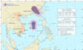 Cập nhật tin áp thấp nhiệt đới trên biển Đông