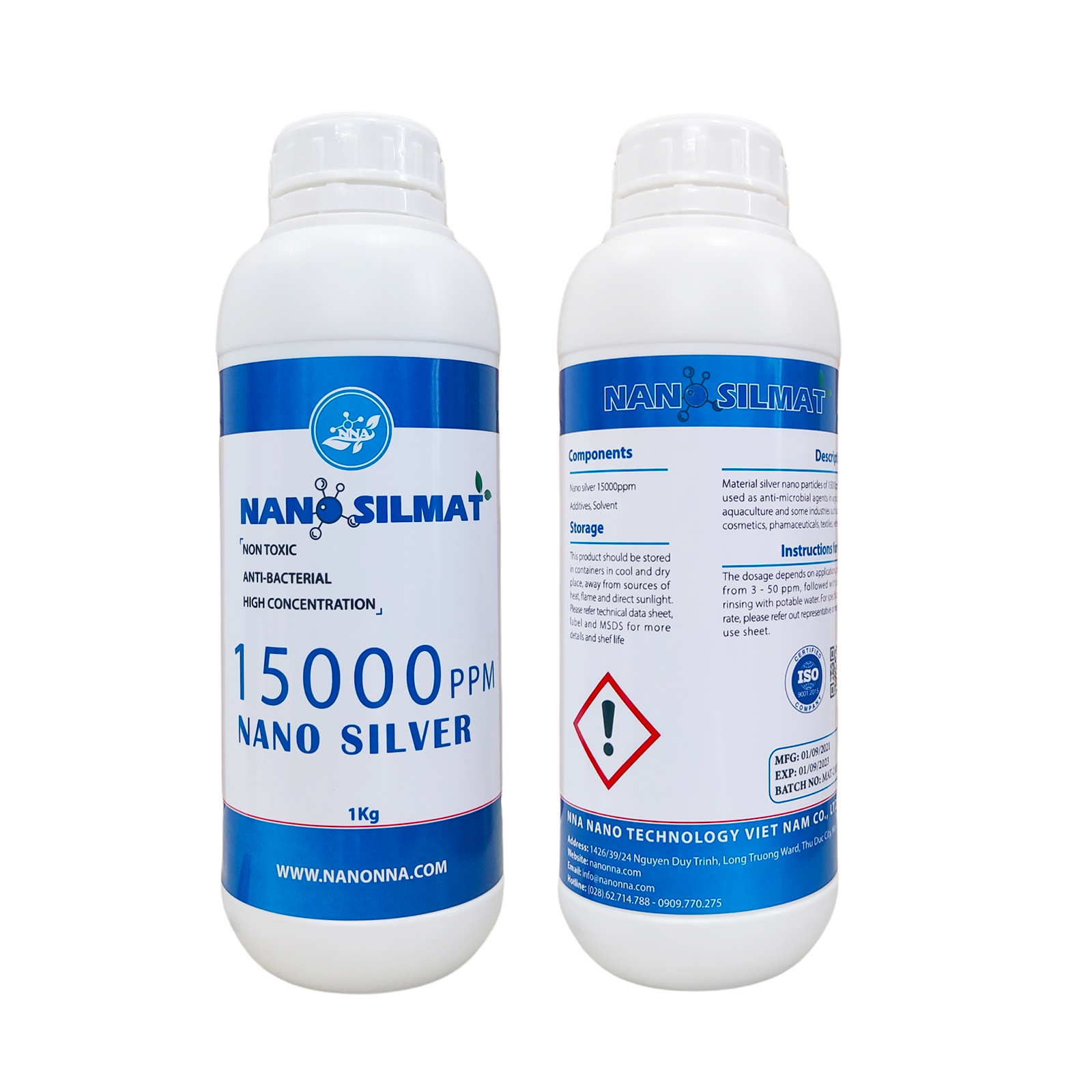 Nano bạc SILMAT 15000ppm - Ảnh 3