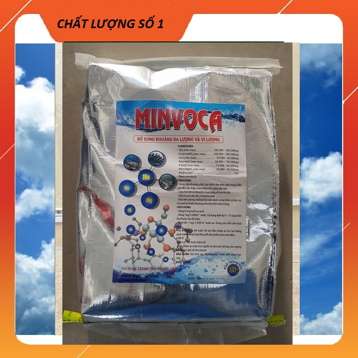 MINVOCA - Khoáng Vi Lượng Cho Tôm