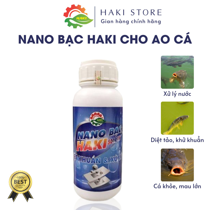 Nano bạc Haki 500ppm - Ảnh 3
