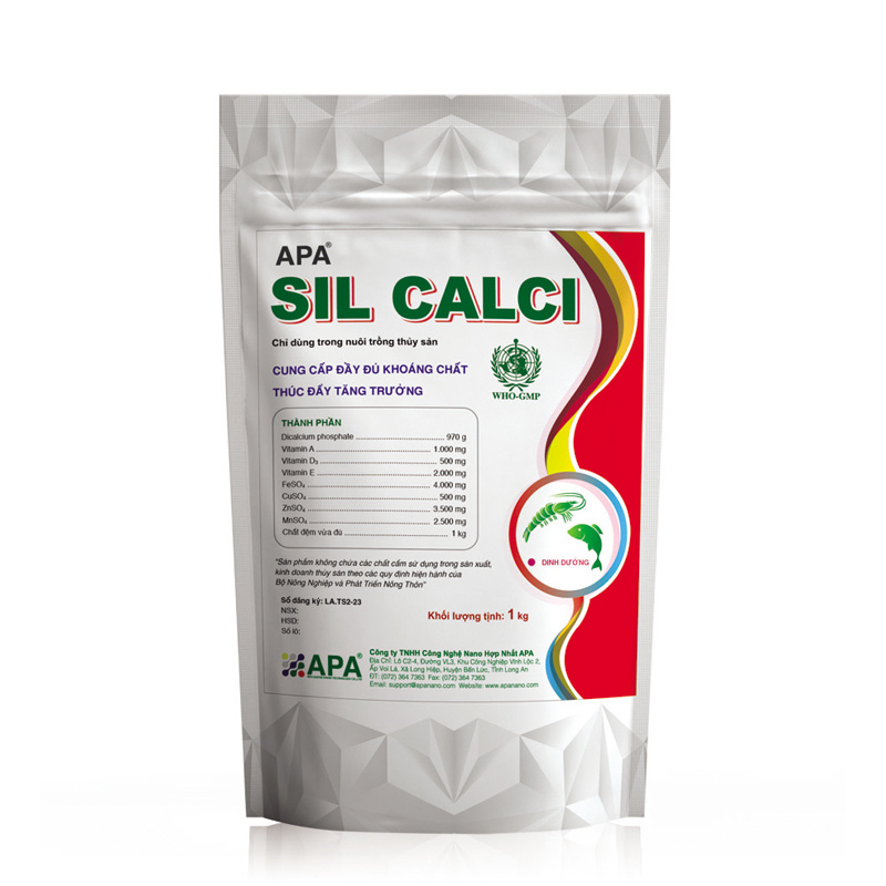 APA SIL CALCI- Cung cấp đầy đủ khoáng chất thúc đẩy tăng trưởng