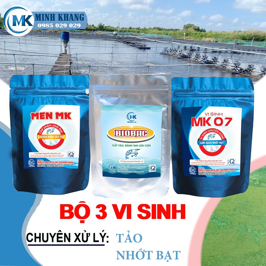 Bộ 3 Vi sinh MEN MK - BIOBAC - MK 07 - Ảnh 2