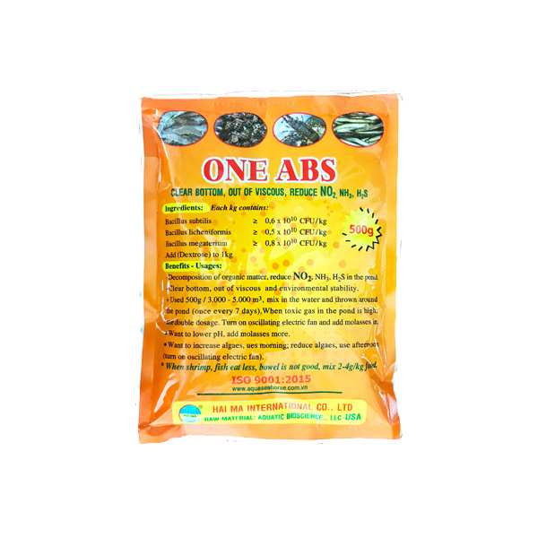 vi sinh mỹ ONE ABS xử lý đáy