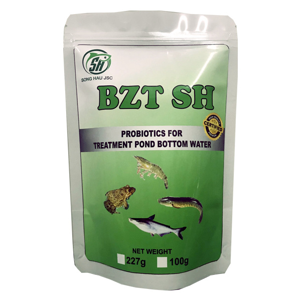 Bột tạo màu trà, làm sạch đáy ao nuôi tôm - BZT SH