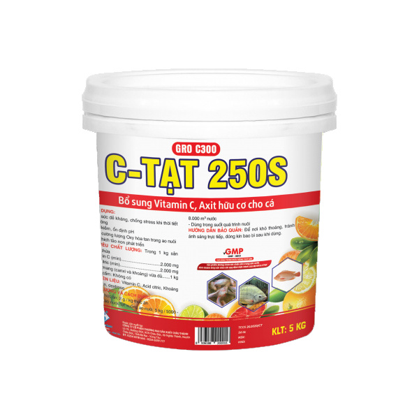C TẠT 250S 5KG - Bổ sung Vitamin C, axit hữu cơ