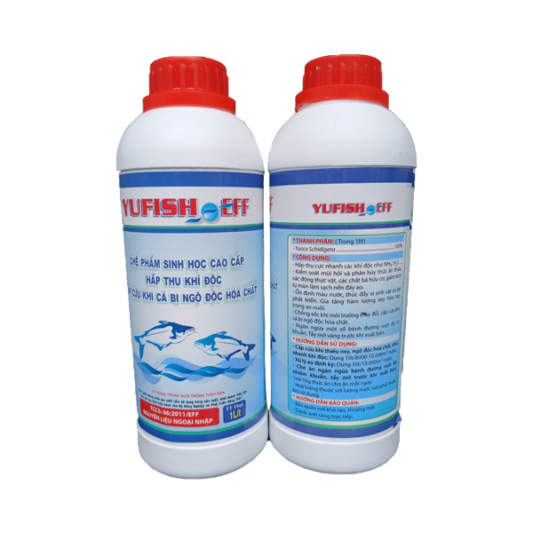 Yufish Hấp Thu Khí Độc Cấp Cứu Cho Ao Nuôi