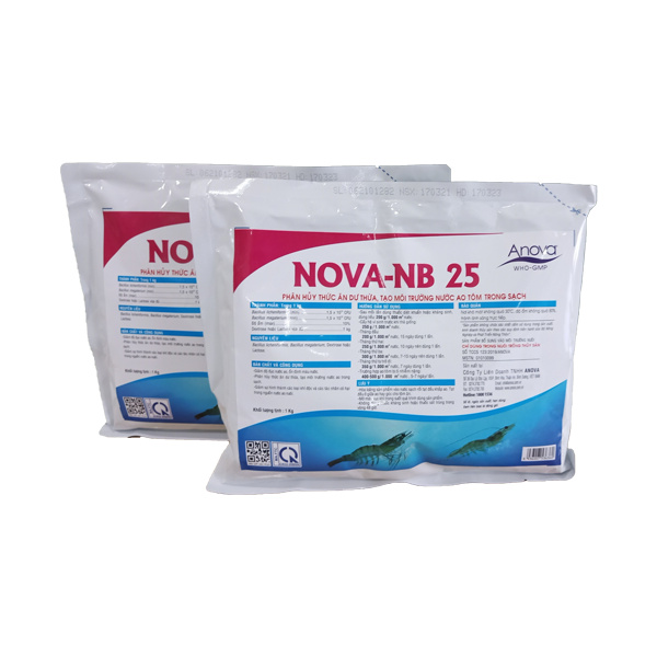 Chế phẩm NB-25 xử lý nước ao tôm