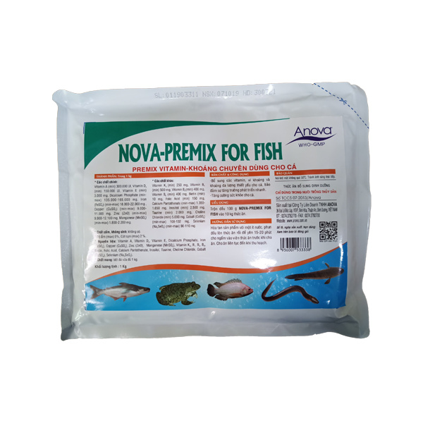 Nova-PreMix For Fish