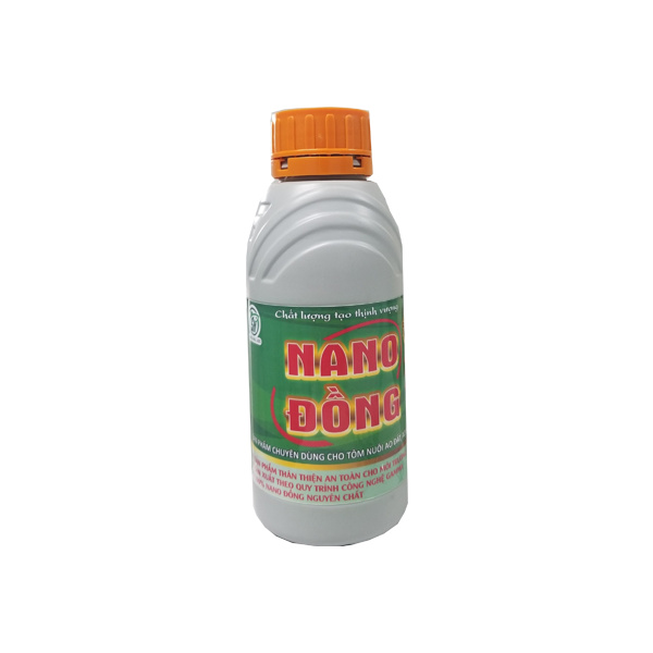 Dung dịch cắt tảo, diệt ngoại ký sinh cho tôm - NANO ĐỒNG (500ml)