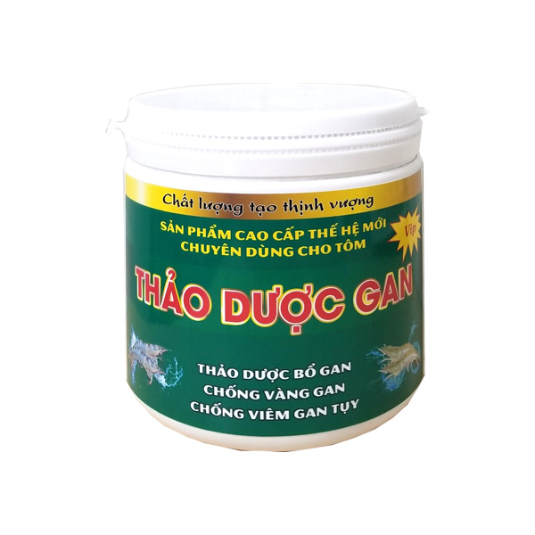 Bột đặc trị các bệnh về gan cho tôm - THẢO DƯỢC GAN (200g)