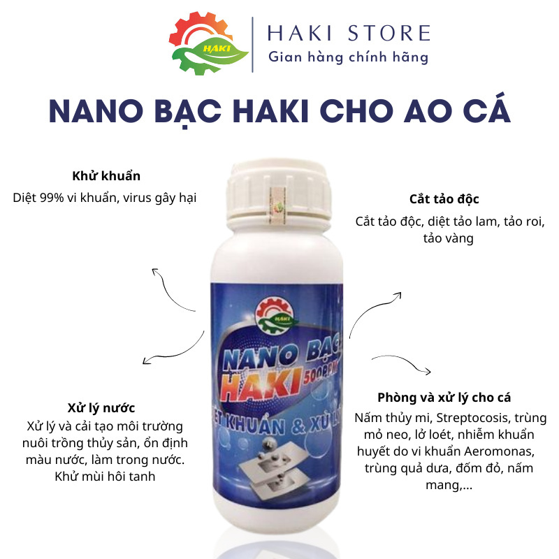 Nano bạc Haki 500ppm - Ảnh 5