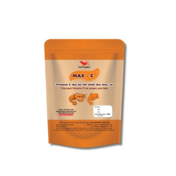 MAX-C Uni-President - Vitamin C cho ăn tốt nhất cho tôm, cá
