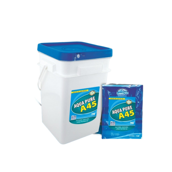 AQUA PURE A45 Hạ phèn, lắng phù sa