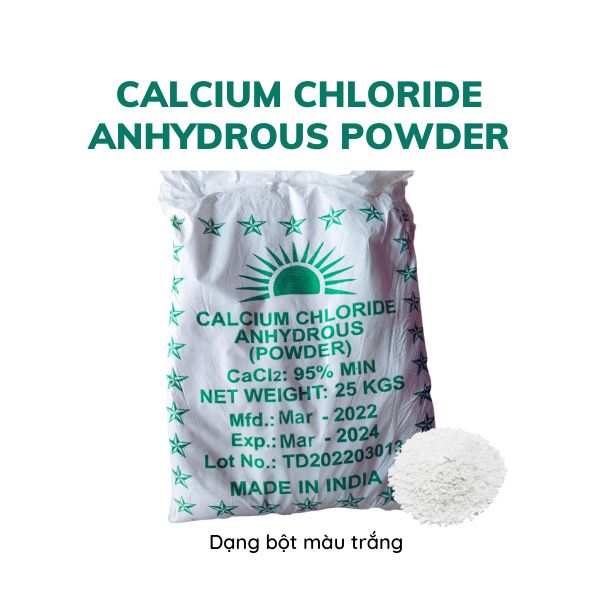 CALCIUM CHLORIDE ANHYDROUS POWDER - Ảnh 4