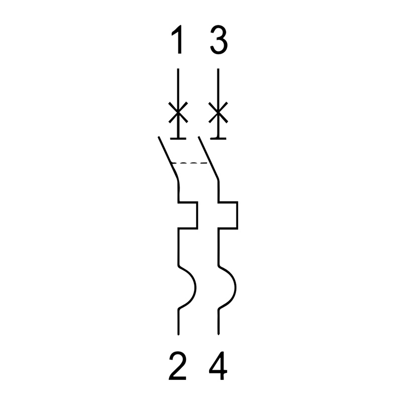 NXM Cầu dao tự động dạng khối (MCCB) (Cố định từ nhiệt) - 2P - Ảnh 2