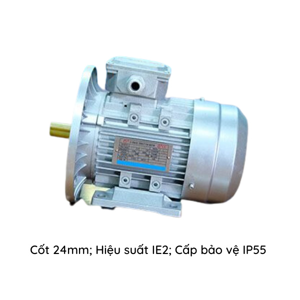 Motor 3 phase Dolin Taiwan 380V - 1.5 kw (2HP) - Ảnh 6