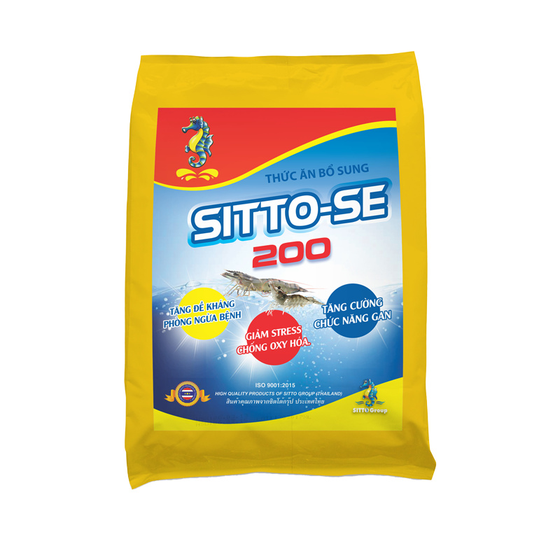 SITTO-SE 200 chống oxy hóa, giảm stress, tăng cường đề kháng