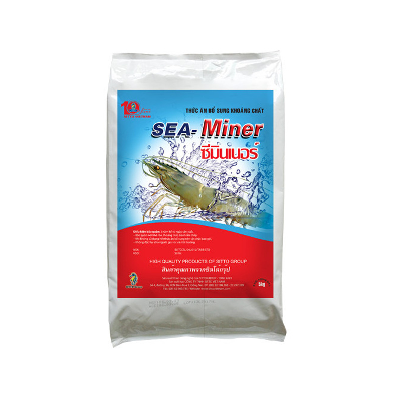 SEA-MINER tinh chất khoáng nước biển sâu giúp tôm mau lớn